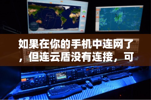 如果在你的手机中连网了，但连云盾没有连接，可能的原因如下