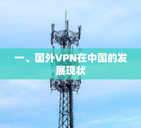 一、国外VPN在中国的发展现状