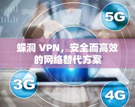 蝶洞 VPN，安全而高效的网络替代方案