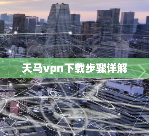 天马vpn下载步骤详解
