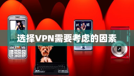 选择VPN需要考虑的因素
