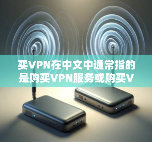 买VPN在中文中通常指的是购买VPN服务或购买VPN产品。在淘宝（B站）上，购买VPN通常可以通过以下方式完成