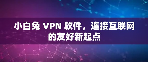 小白兔 VPN 软件，连接互联网的友好新起点