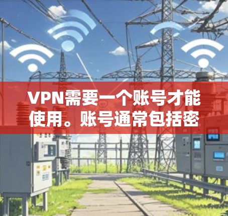VPN需要一个账号才能使用。账号通常包括密码和其他相关信息，例如手机号码、邮箱地址或IP地址。以下是一些基本的步骤，帮助您在使用VPN时顺利连接