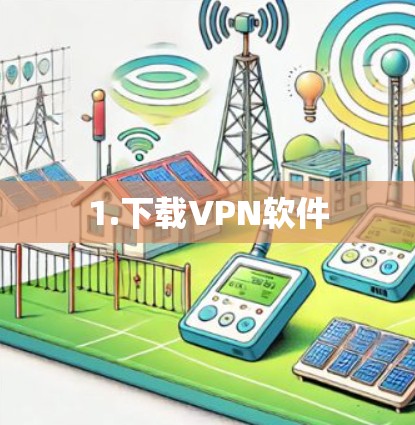 1.下载VPN软件
