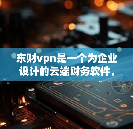 东财vpn是一个为企业设计的云端财务软件，旨在帮助企业优化财务数据管理、报表生成和财务分析。以下是对东财vpn的详细分析