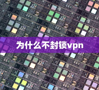 为什么不封锁vpn