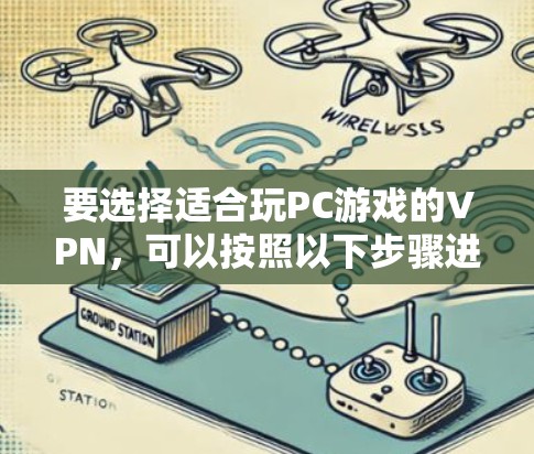 要选择适合玩PC游戏的VPN，可以按照以下步骤进行