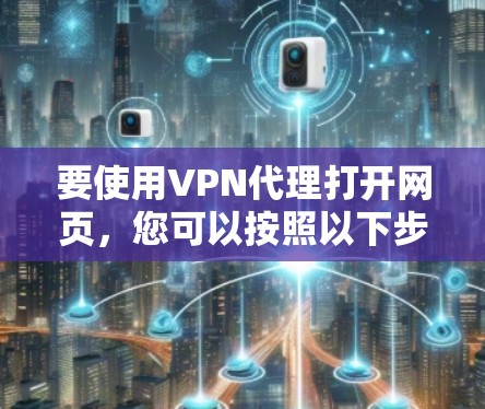要使用VPN代理打开网页,您可以按照以下步骤进行操作 要使用VPN代理打开网页,您可以按照以下步骤进行操作