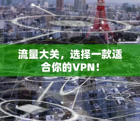 流量大关，选择一款适合你的VPN！