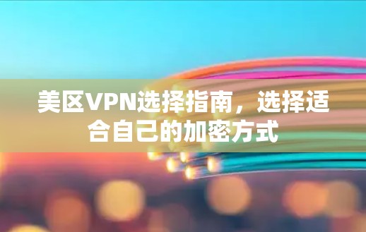 美区VPN选择指南，选择适合自己的加密方式