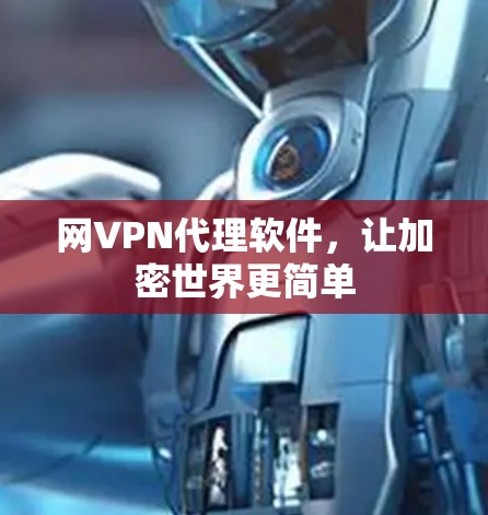 网VPN代理软件，让加密世界更简单