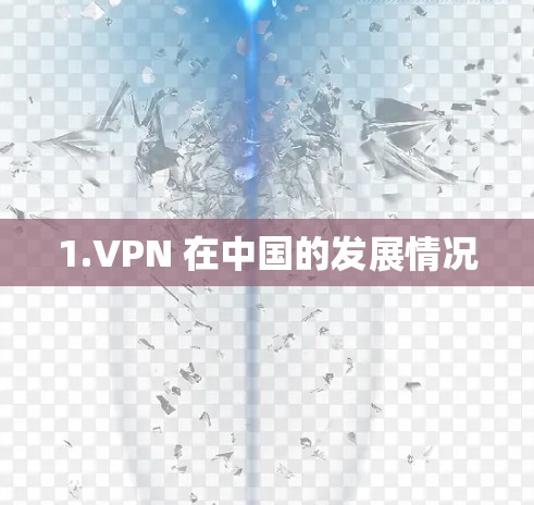 1.VPN 在中国的发展情况