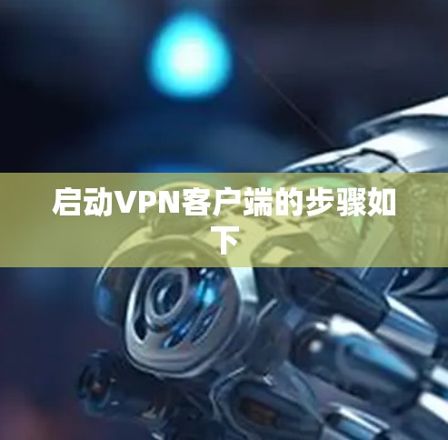 启动VPN客户端的步骤如下
