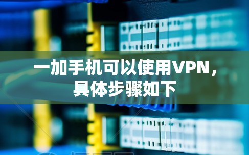 一加手机可以使用VPN，具体步骤如下