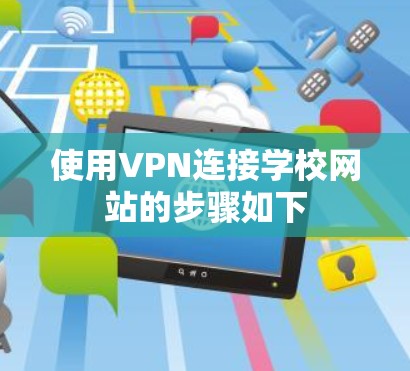 使用VPN连接学校网站的步骤如下