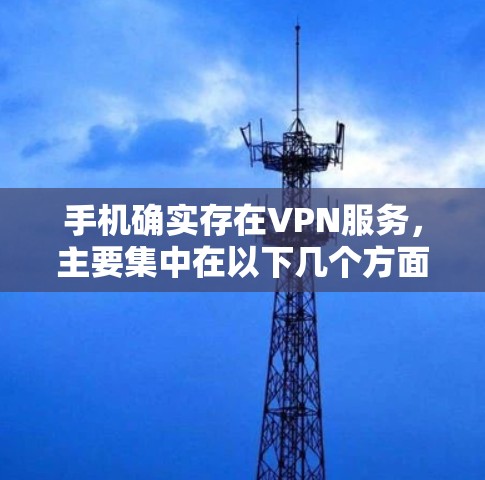 手机确实存在VPN服务，主要集中在以下几个方面