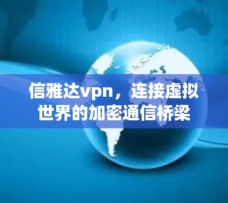 信雅达vpn，连接虚拟世界的加密通信桥梁