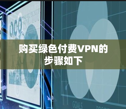 购买绿色付费VPN的步骤如下