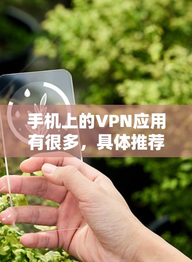 手机上的VPN应用有很多，具体推荐如下
