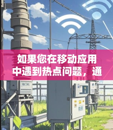 如果您在移动应用中遇到热点问题，通常可以通过以下方式解决