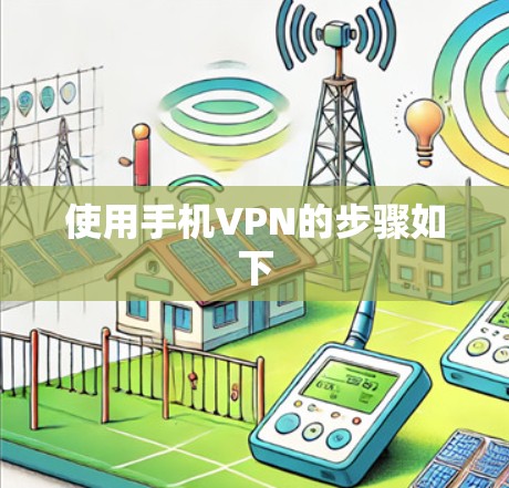 使用手机VPN的步骤如下