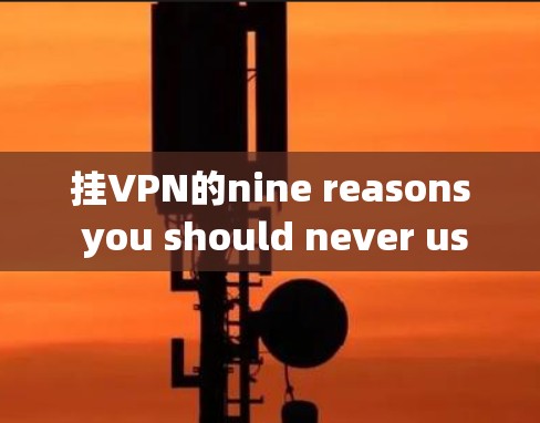 挂VPN的nine reasons you should never use it