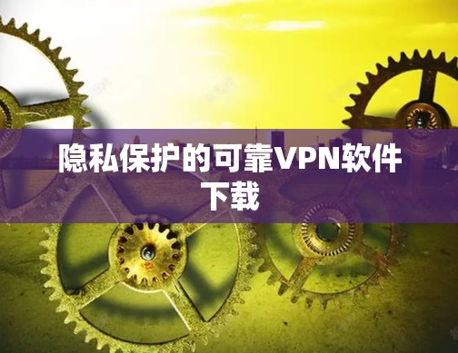 隐私保护的可靠VPN软件下载