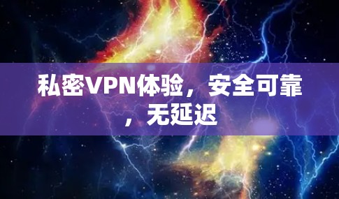 私密VPN体验，安全可靠，无延迟