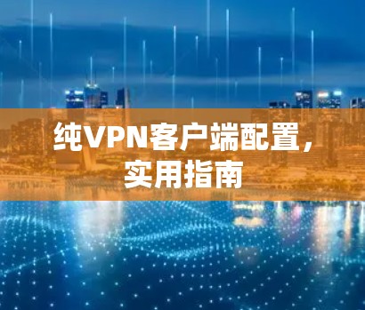 纯VPN客户端配置，实用指南