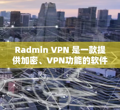 Radmin VPN 是一款提供加密、VPN功能的软件，旨在通过简单易用的界面，让用户轻松访问外部网络并访问远程服务器。以下是其设置和使用指南的详细步骤