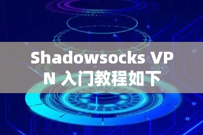 Shadowsocks VPN 入门教程如下