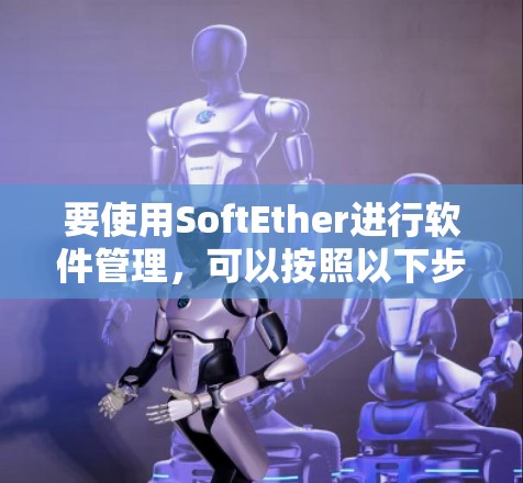 要使用SoftEther进行软件管理，可以按照以下步骤进行