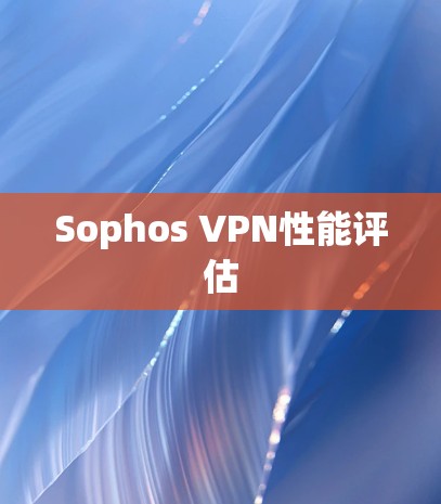 Sophos VPN性能评估