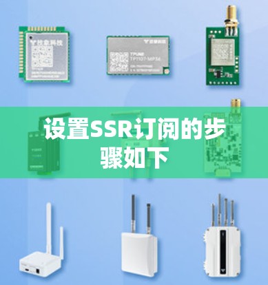设置SSR订阅的步骤如下