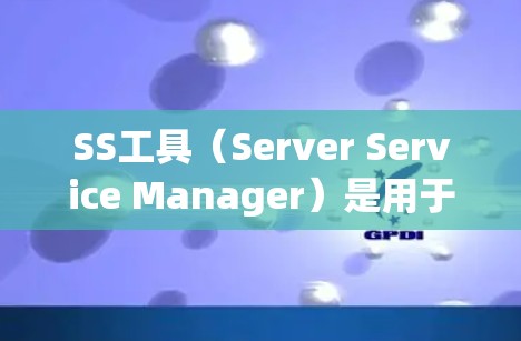 SS工具（Server Service Manager）是用于管理服务器配置的软件，与配置管理器类似，但适用于服务器层面。以下是SS工具的详细使用指南，帮助你更好地理解和操作