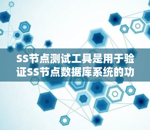 SS节点测试工具是用于验证SS节点数据库系统的功能和性能的工具。以下是对SS节点测试工具的详细总结