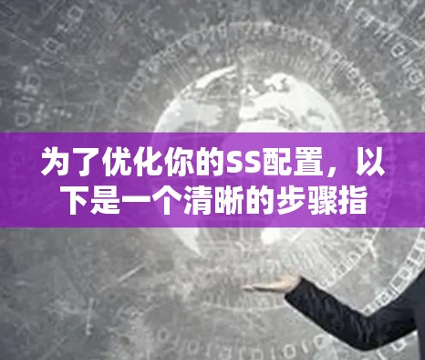 为了优化你的SS配置，以下是一个清晰的步骤指南