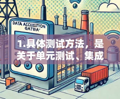 1.具体测试方法，是关于单元测试、集成测试，还是模块间连接测试？