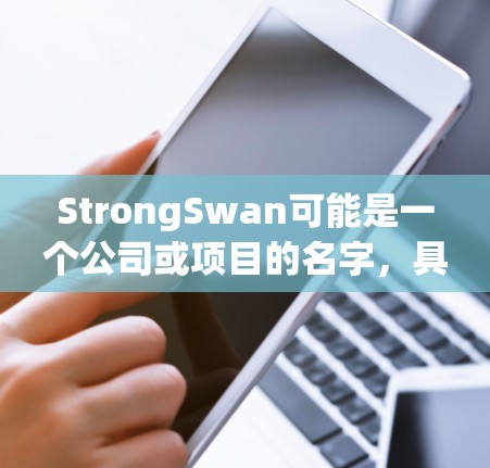 StrongSwan可能是一个公司或项目的名字，具体含义取决于上下文。如果这是一个网络工具或软件，可能与某种特定的领域或功能相关。以下是一些可能的解释和应用