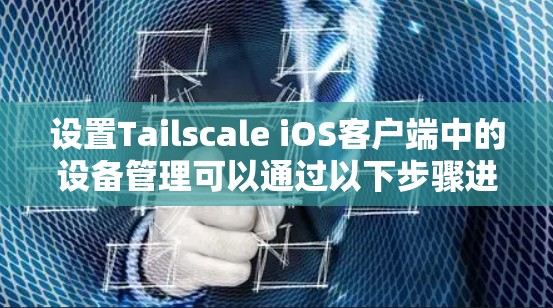 设置Tailscale iOS客户端中的设备管理可以通过以下步骤进行